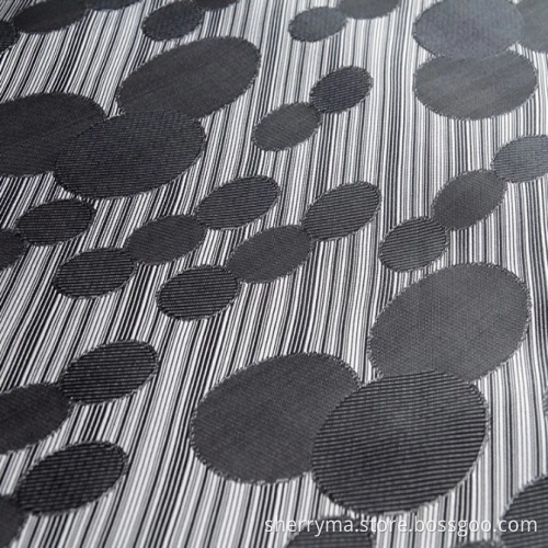 Polyester jacquard elegant lining fabric